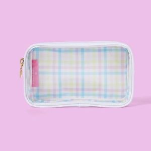 Stoney Clover Land x Target White Gingham Pouch. Size small, NWT